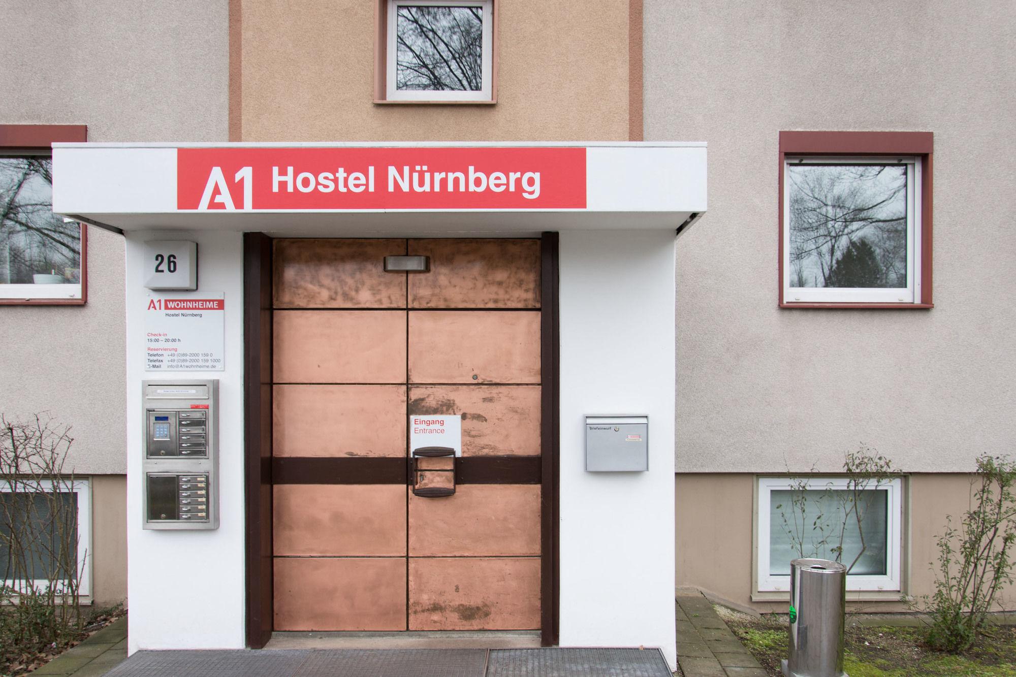 1, 2, Sleep Hostel Nuernberg Messe Nuremberga Exterior foto